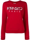 KENZO KENZO KENZO PARIS EMBROIDERED SWEATSHIRT