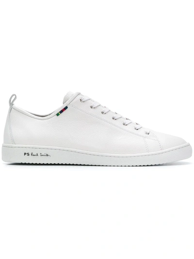 Ps By Paul Smith Ps Paul Smith Logo Printed Lace In White