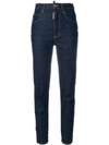 DSQUARED2 HIGH-WAIST SKINNY JEANS