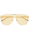 GUCCI YELLOW AVIATOR