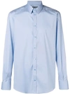 Dolce & Gabbana Classic Collar Shirt In Light Blue