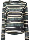 DEREK LAM DEREK LAM LONG SLEEVE TEE - GREEN