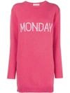 ALBERTA FERRETTI MONDAY KNIT MINI DRESS