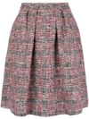 PS BY PAUL SMITH PS BY PAUL SMITH FLARED TWEED SKIRT