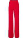 ADAM LIPPES ADAM LIPPES SIDE-STRIPED WIDE-LEG TROUSERS - RED