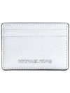 MICHAEL MICHAEL KORS MICHAEL MICHAEL KORS 'JET SET TRAVEL' CARDHOLDER - METALLIC