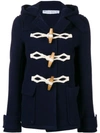 JW ANDERSON HOODED DUFFLE COAT