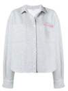 NATASHA ZINKO NATASHA ZINKO BOXY TRACK JACKET - GREY