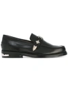 Toga Virilis Western Buckle Strap Loafers In Black