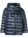 HERNO HERNO SOFIA PUFFER JACKET - BLUE