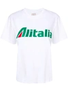 ALBERTA FERRETTI ALITALIA PATCH T-SHIRT