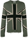 VALENTINO BRITISH FLAG JUMPER