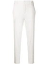 ELEVENTY CROPPED SLIM FIT TROUSERS