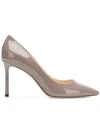 JIMMY CHOO JIMMY CHOO ROMY 85 PUMPS - NEUTRALS