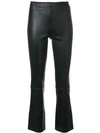 STOULS STOULS FLARED TROUSERS - BLACK