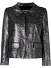 BOUTIQUE MOSCHINO SEQUIN EMBELLISHED JACKET