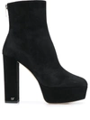 SERGIO ROSSI PLATFORM ANKLE BOOTS
