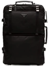 PRADA LOGO PLAQUE CABIN TROLLEY