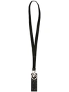 NEIL BARRETT NEIL BARRETT GANG LONG KEYRING - BLACK