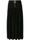 GIVENCHY FRONT ZIPPED SKIRT