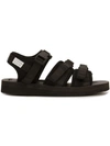 Suicoke Black Gga-v Sandals