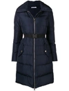 VERSACE ZIPPED PADDED PARKA COAT