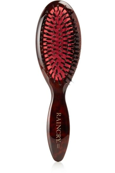 Raincry Condition Travel Pure Boar Bristle Paddle Hairbrush - One Size In Colourless