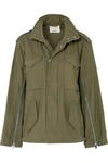 3.1 PHILLIP LIM / フィリップ リム HOODED COTTON-CANVAS JACKET