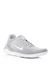 NIKE MEN'S FREE RN 2018 LACE UP SNEAKERS,942836