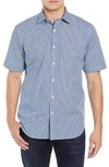 BUGATCHI CLASSIC FIT PRINT SPORT SHIRT,KS4051S5