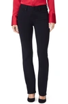 Nydj Marilyn Straight-leg Jeans In Black