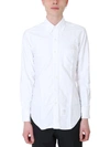 THOM BROWNE CLASSIC WHITE COTTON SHIRT,10632346