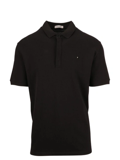 Valentino Classic Polo Shirt In Black