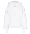 FENDI CROPPED HOODED JACKET,P00332445