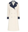 GUCCI DOUBLE-BREASTED WOOL COAT,P00335899