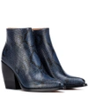 CHLOÉ RYLEE LEATHER ANKLE BOOTS,P00336290
