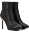JIMMY CHOO HARVEY 100 LEATHER ANKLE BOOTS,P00338435