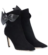 JIMMY CHOO KASSIDY 85 SUEDE ANKLE BOOTS,P00338449