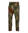 VIVIENNE WESTWOOD Cropped James Bond Trousers Camouflage Print