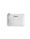 GIGI NEW YORK Personalized Embossed Leather Small Zip Pouch