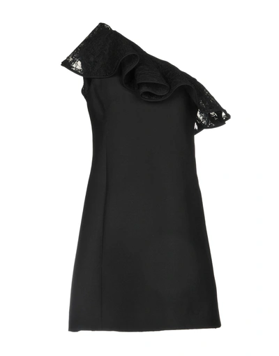 Valentino Short Dress In Black