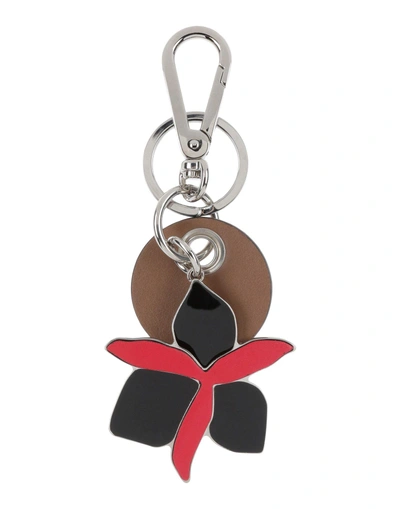 Marni Key Ring In Cocoa