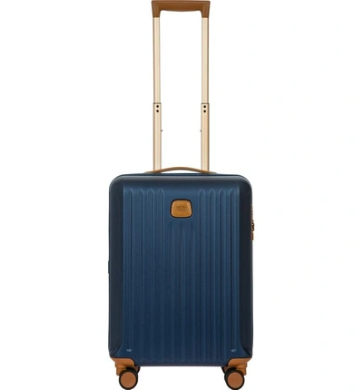 Bric's Capri 21-inch Wheeled Carry-on - Blue In Matte Blue