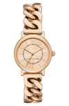 MARC JACOBS CLASSIC CHAIN LINK BRACELET WATCH, 28MM,MJ3595