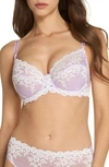 Wacoal Lace Underwire Bra In Lavender