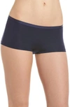 Hanro Soft Touch Stretch Modal Boyshorts In Crown Blue