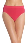 Wacoal Bsmooth High-cut Bikini Briefs In Pink Peacock