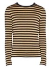 SAINT LAURENT Metallic Striped Pullover