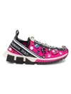 DOLCE & GABBANA Multi-Color Jewel Sneakers