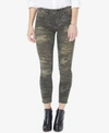 NYDJ AMY TUMMY-CONTROL CAMOUFLAGE ANKLE JEANS